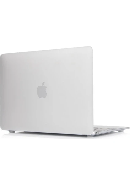 Macbook Pro 13.3" A2159 - A2289 Kılıf Ön Arka Mat Doku Case Tuochbar