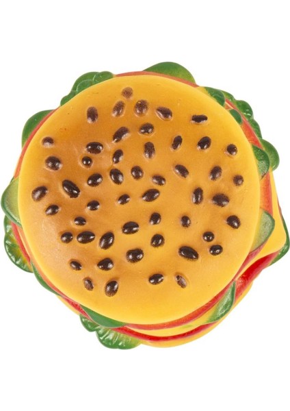 Vinyl Burger Köpek Hamburger Oyuncak