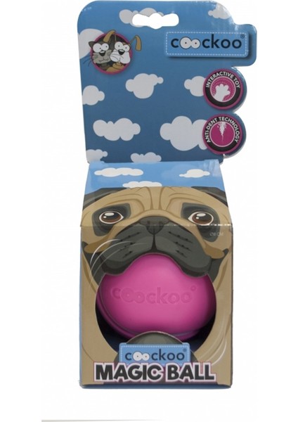 Coockoo Magic Ball Köpek Oyuncağı Ø 8,6cm Pink