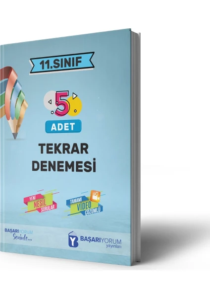 Başarıyorum Yayınevi 11.sınıf 5'li Deneme