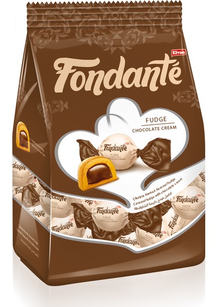 Fondante Fudge Çikolata Kremalı 500 gr 1 poşet