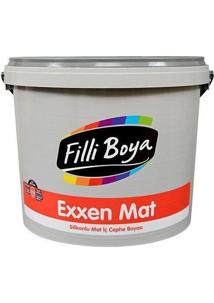 Exxen Mat Silikonlu Mat İç Cephe Boyası 15 lt