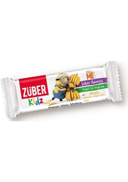 Kidz 3'lü Paket Çilekli & Muzlu & Kakaolu 30 gr x 3 modelleri