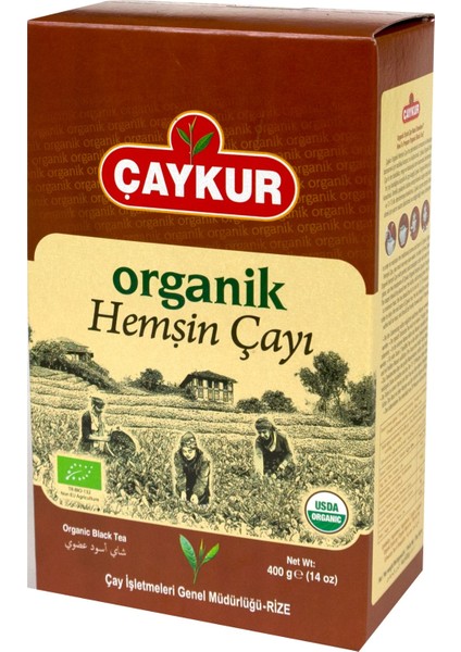 Organik Hemşin Kutu 400 gr 10'lu