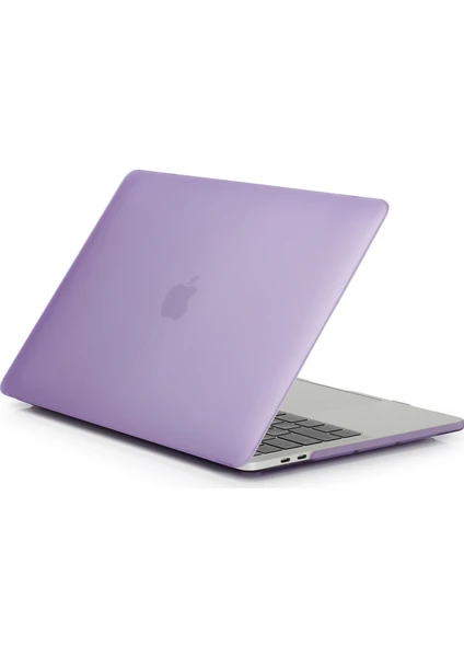 Alaca Macbook Pro 13.3' A2251 Kılıf Ön Arka Mat Doku Case 2020