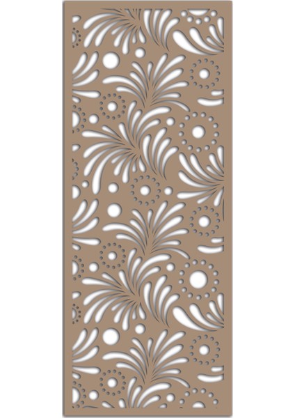 Liar Ahşap Seperatör (Paravan) - KSP-196 - (10 mm) - (69 cm x 139 cm) - (Ham)