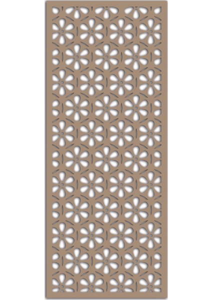Liar Ahşap Seperatör (Paravan) - KSP-23 - (10 mm) - (69 cm x 139 cm) - (Ham)