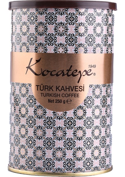 Türk Kahvesi 250 gr Teneke