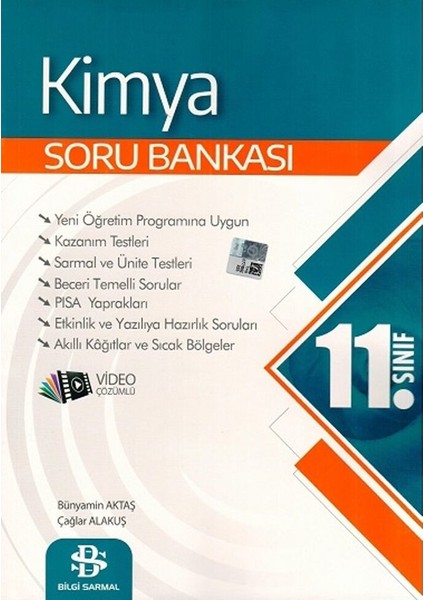 11. Sınıf Kimya Soru Bankası