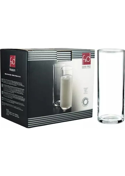 Kristal Rakı Bardağı F&D 6'lı Anason 64007