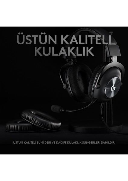 G Pro X 7.1 Surround Ses Oyuncu Kulaklığı - Siyah