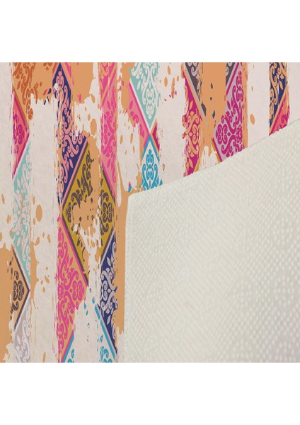Dekoratif Özel Tasarım Modern Yıkanabilir Kaymaz Taban Halı 140 x 220 cm modelleri