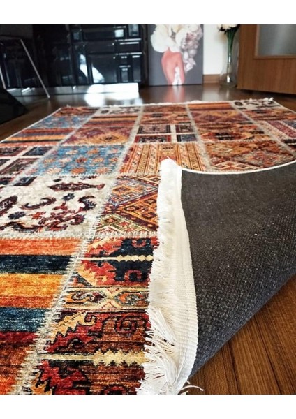 Dara Kaymaz Tabanlı Pamuk Kilim 173 80 x 150 cm