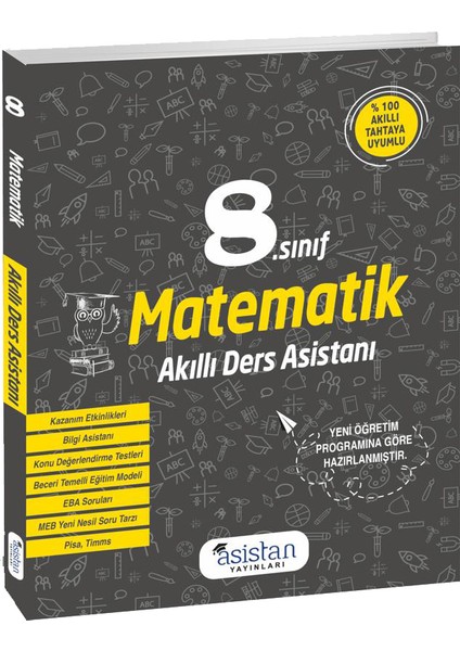 Asistan Yayınları 8.sınıf Matematik Akıllı Ders Asistanı