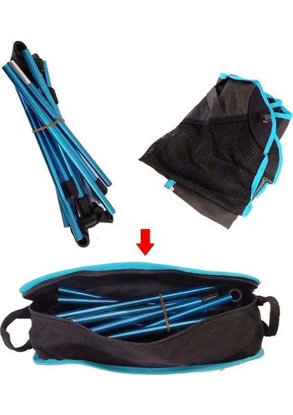 Funky Chaırs Ultralight 900 gr Alüminyum Katlanır Kamp Sandalyesi - Mavi fiyatları