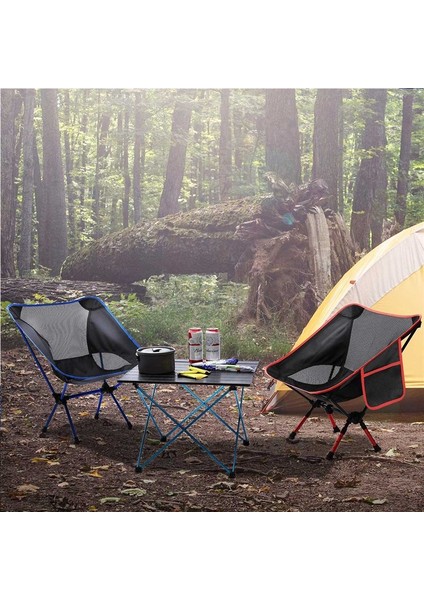 Funky Chaırs Ultralight 900 gr Alüminyum Katlanır Kamp Sandalyesi - Mavi indirimleri