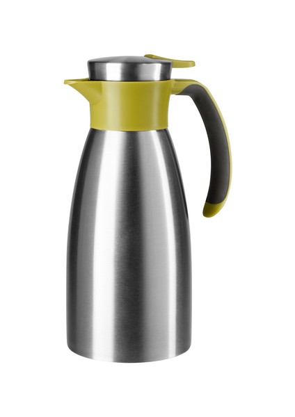 K3041114 Soft Grip 1 L Aile Boy Paslanmaz Çelik Termos [ Yeşil ] - 3100517973