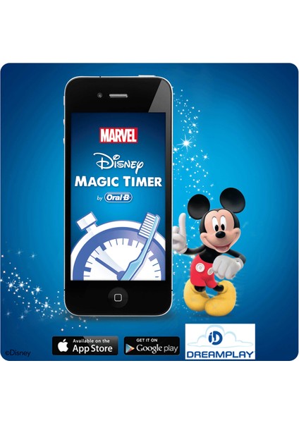 D12.513.1K Mickey Şarjlı Diş Fırçası