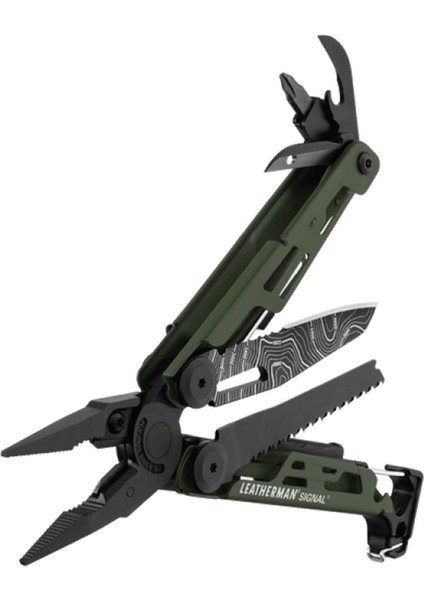 Signal Green Topo Blade Multi Tool