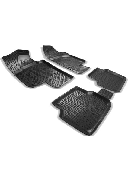 Audi A4 2008-2015 Arası Araca Özel 3D Oto Paspas