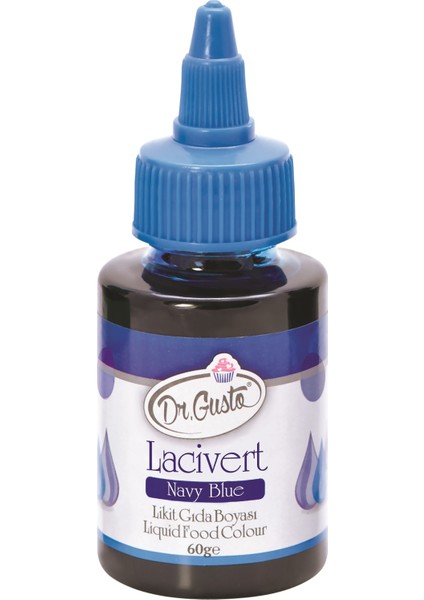 Likit Sıvı Gıda Boyası 60 gr Lacivert