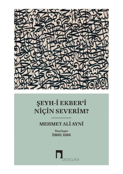 Şeyh-İ Ekber’İ Niçin Severim? - Mehmet Ali Ayni