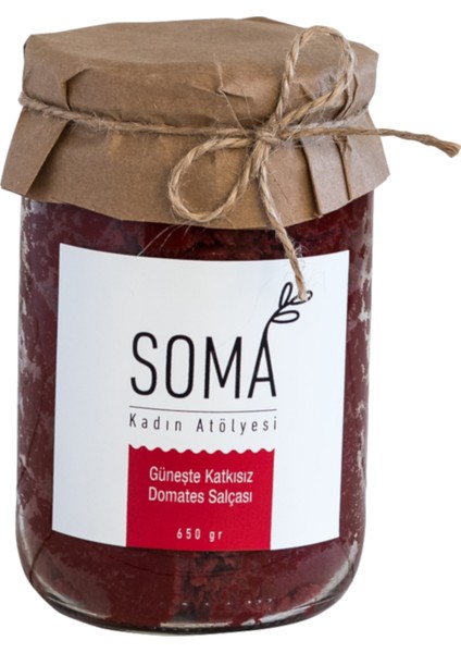 Domates Salçası Katkısız Ev Yapımı (Güneşte Kurutulmuş) 650 gr