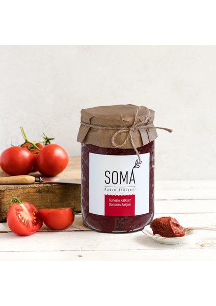 Domates Salçası Katkısız Ev Yapımı (Güneşte Kurutulmuş) 650 gr fiyatları