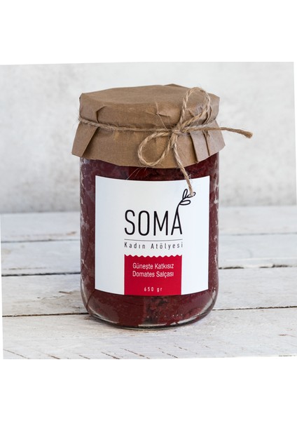 Domates Salçası Katkısız Ev Yapımı (Güneşte Kurutulmuş) 650 gr indirimleri