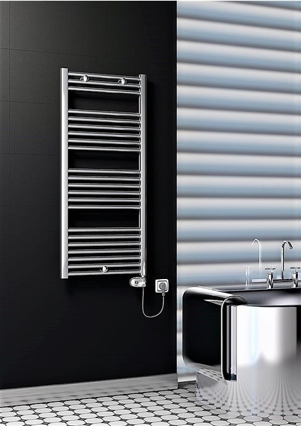 Haiti Krom Elektrikli Havlupan 50 x 120 cm