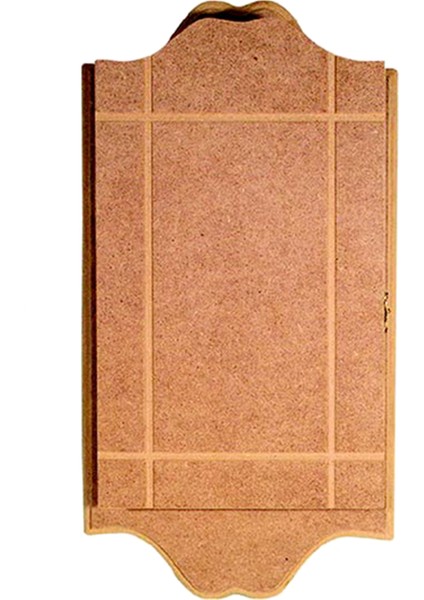 A 025 Ahşap Kapaklı Anahtarlık