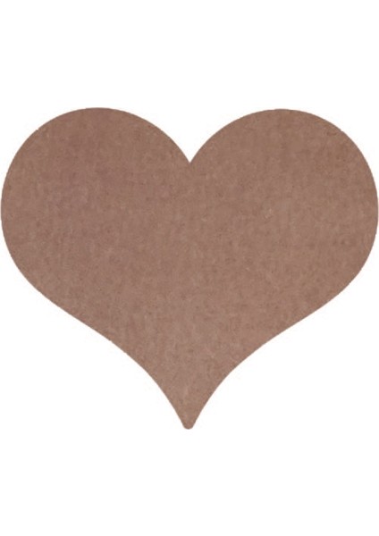 H 45 18 mm Ayakta Duran Kapalı Kalp