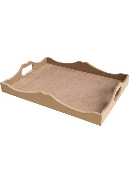 T 716 Ahşap Orta Boy Tepsisi