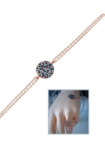 Mix Benek Bileklik Rose