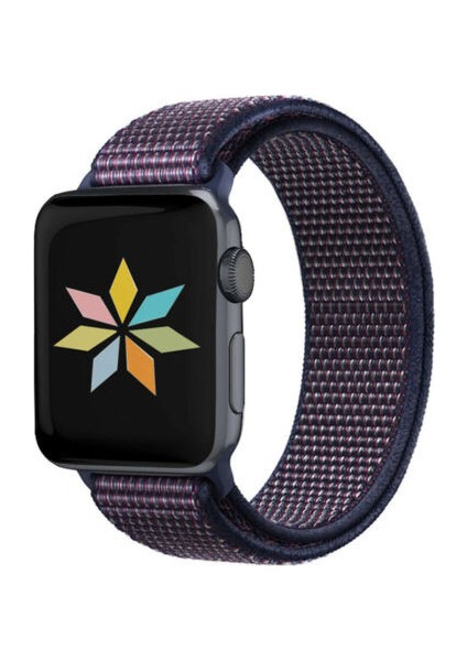 Apple Watch Hasır Örme Spor Kordon 38 mm