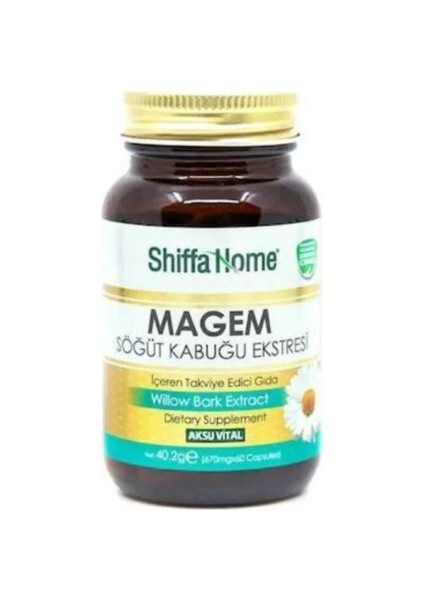 Magem Söğüt Kabuğu 60 Kapsül