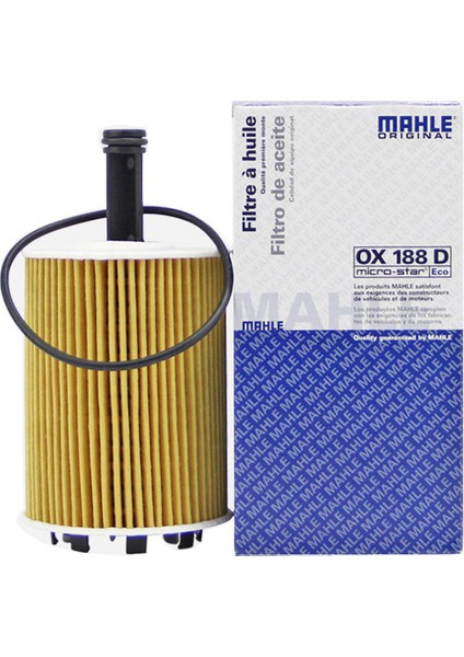 Ox 188 D Volkswagen Transporter T5 1.9-2.5 Yağ Filtresi 0711155562A