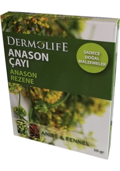 Anason Rezene Bitki Çayı 50 gr