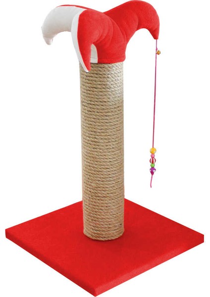 Tırmalama Tahtası 70 cm Kırmızı