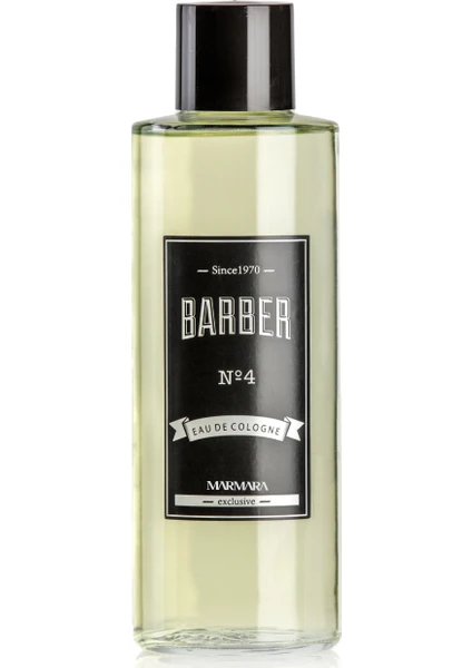 Barber Marmara No.4 EDC Kolonya Cam Şişe 500 ml