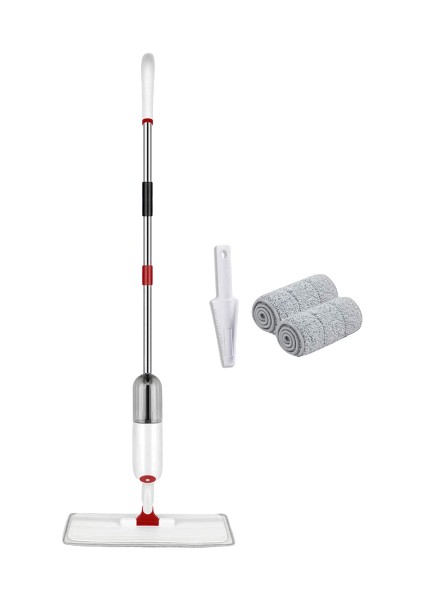 Sprey Mop Yedek Bezli Deterjan Hazneli Paspas Temizlik Siprey Spray Tablet Mop