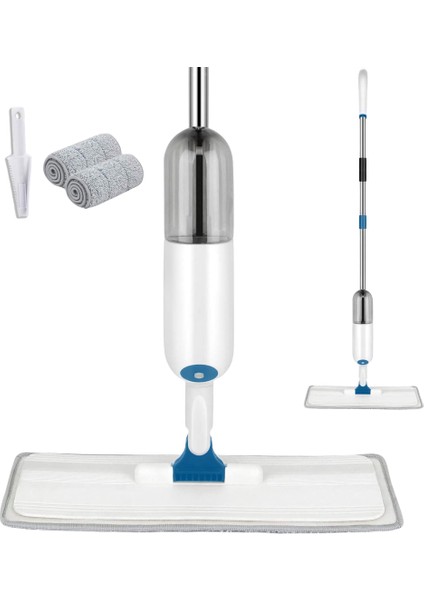 Sprey Mop Deterjan Hazneli Paspas + Yedek Bez