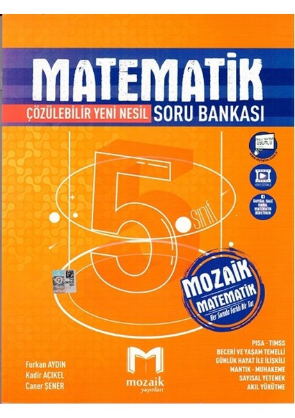 Mozaik Yayınları 5. Sınıf Matematik Soru Bankası