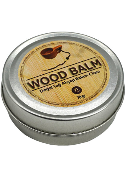 wood Balm Doğal Yağ Ahşap Kuksa Bakım Kremi Cilası 70 gr