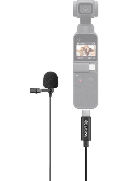 By-M3-Op Dji Osmo Pocket Yaka Mikrofonu