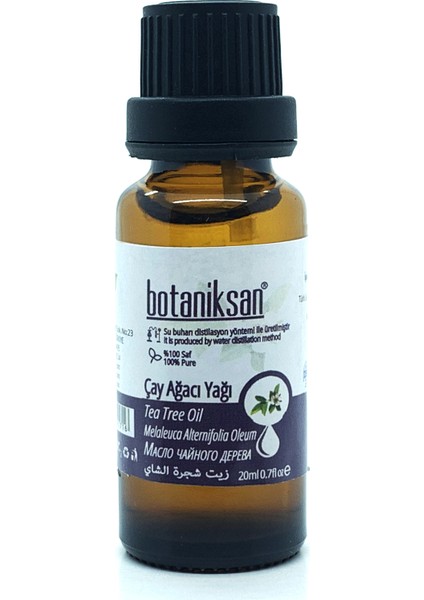 Çay Ağacı Yağı 20 ml Distilasyon Saf Katkısız