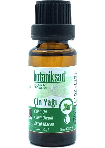 Çin Yağı 20 ml Saf  Katkısız