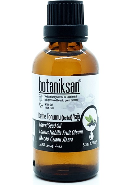 Defne Tohumu (Tenhel) Yağı 50 ml Soğuk Sıkım Saf Katkısız