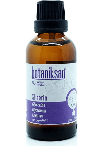 Gliserin 50 ml Saf Katkısız