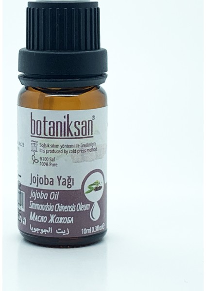 Jojoba Yağı 10 ml Soğuk Sıkım Saf Katkısız